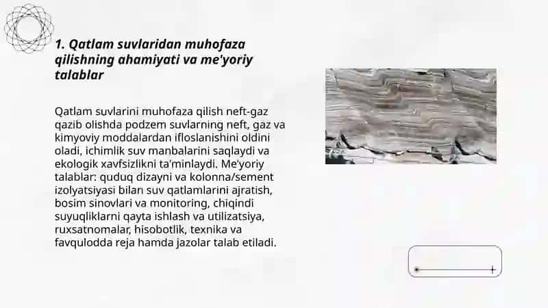 Neft va gaz olishda qatlam suvlaridan muhofaza qilish-izalatsiya ishlari 3