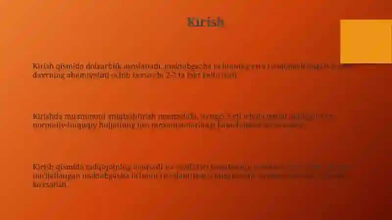 Maktabgacha ta'limga oid farmonlar, qarorlar va buyruqlarni keng hududga tatbiq etish usullari 3