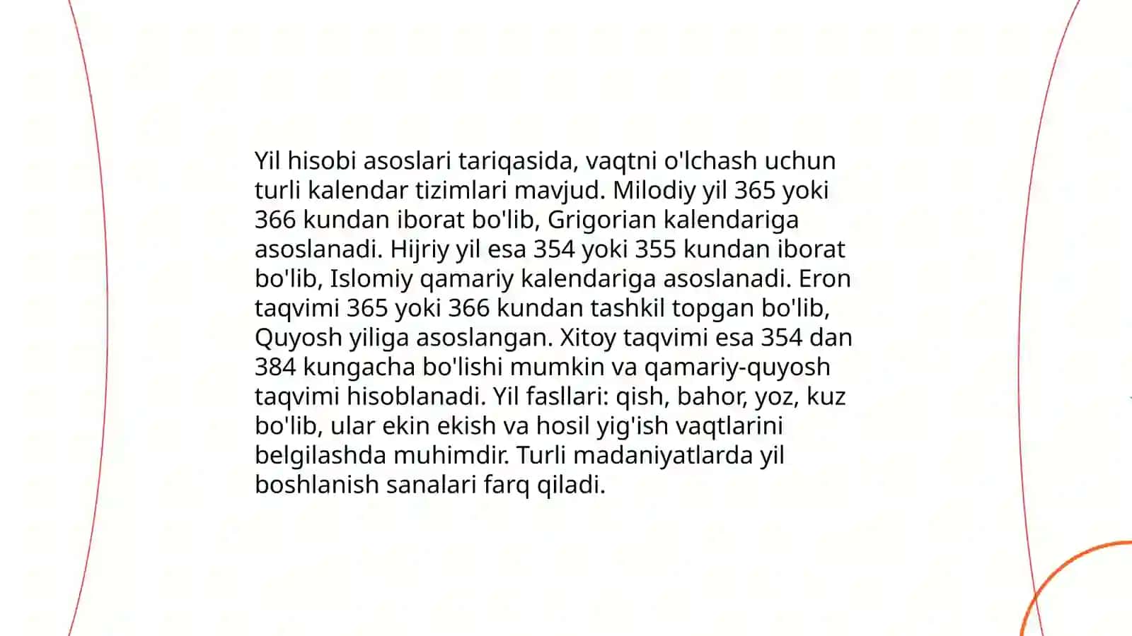 Yil hisobi. Abjad va muchal hisobi 3