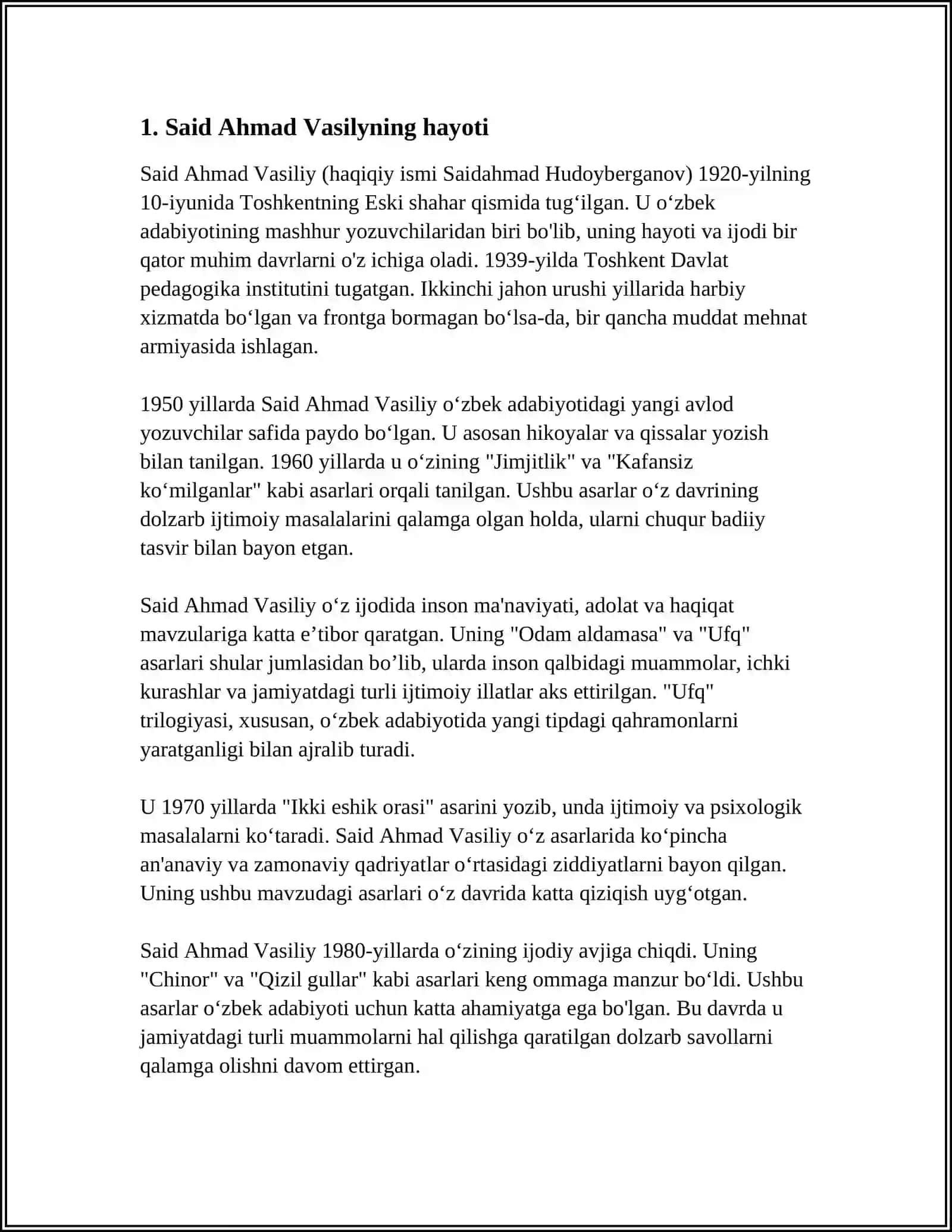 SAID AHMAD VASLIY 3
