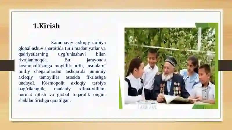 Zamonaviy axloqiy tarbiya 3