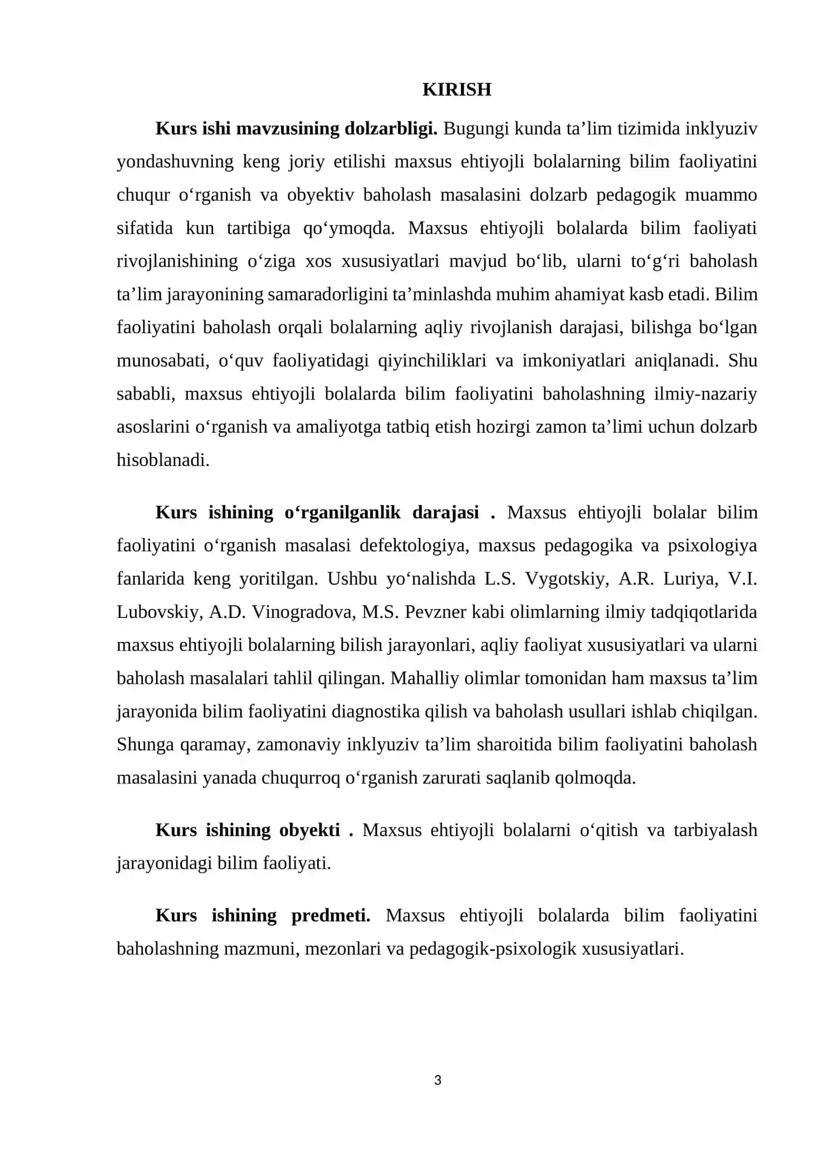 Maxsus ehtiyojli bolalarda bilim faoliyatini baholash 3