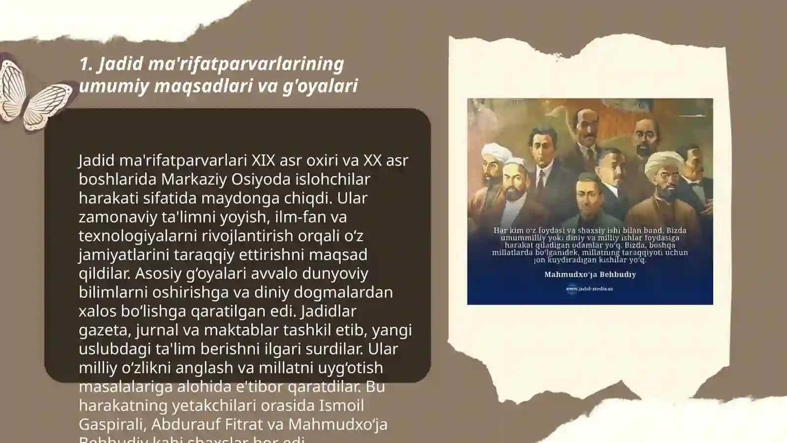 Jadid ma'rifatparvarlarining oʻlka ijtimoiy 3