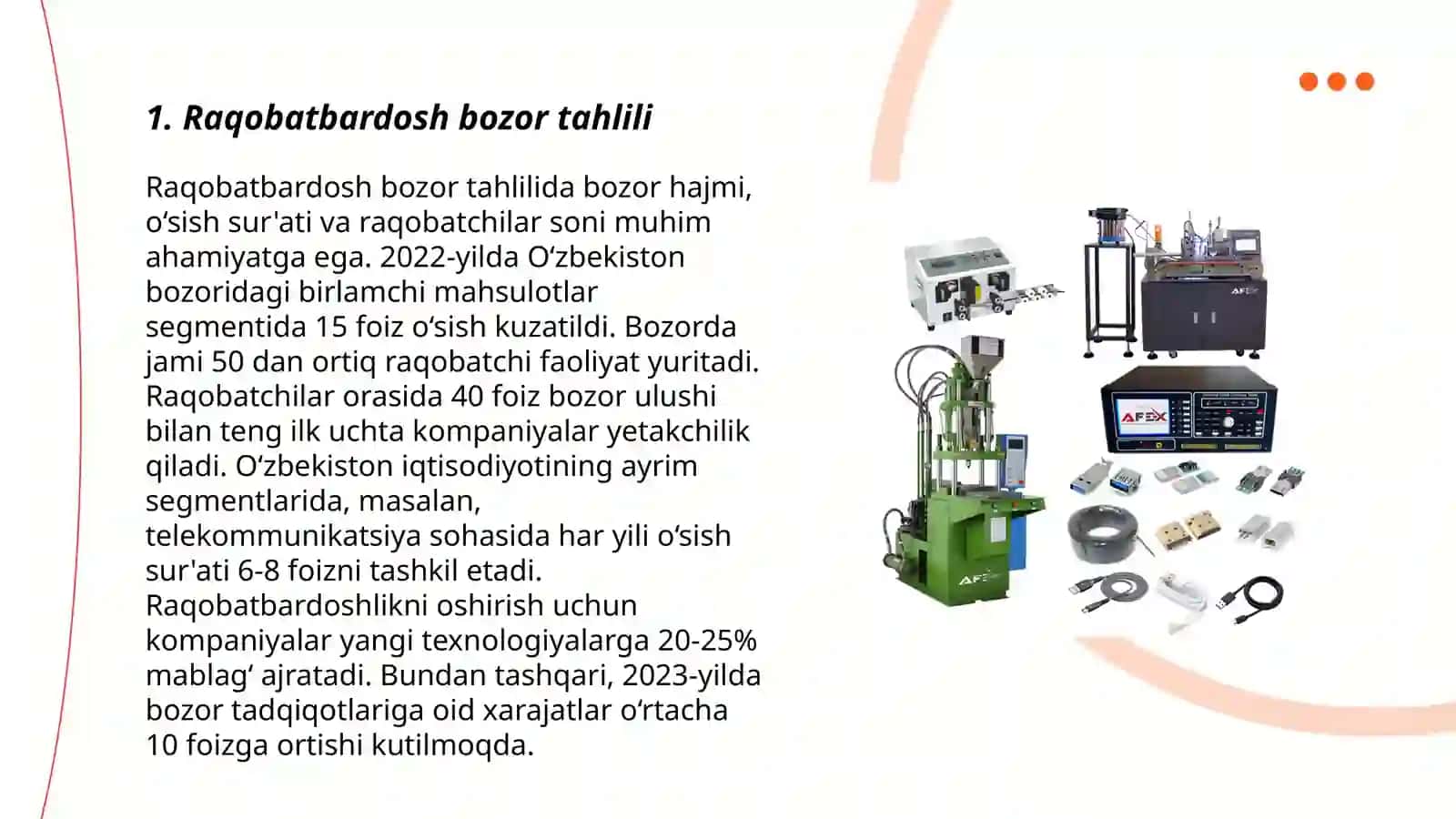 PRINTER USHUN SIYOH ISHLAB CHIQARUVCHI KOMPANIYA UCHUN INNOVATSION STRATEGIYA VA DIVERSIFIKATSIYA REJALARINI ISHLAB CHIQISH LOYIHA ISHI 3