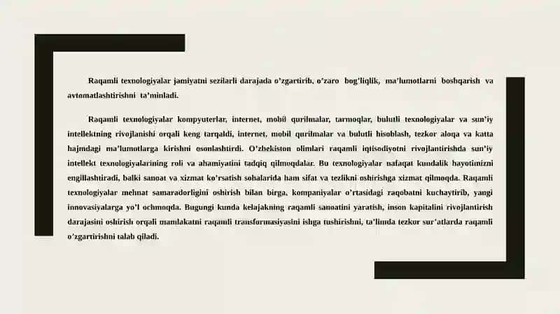 Tibbiyotda Raqamli Texnologiyalar. 3