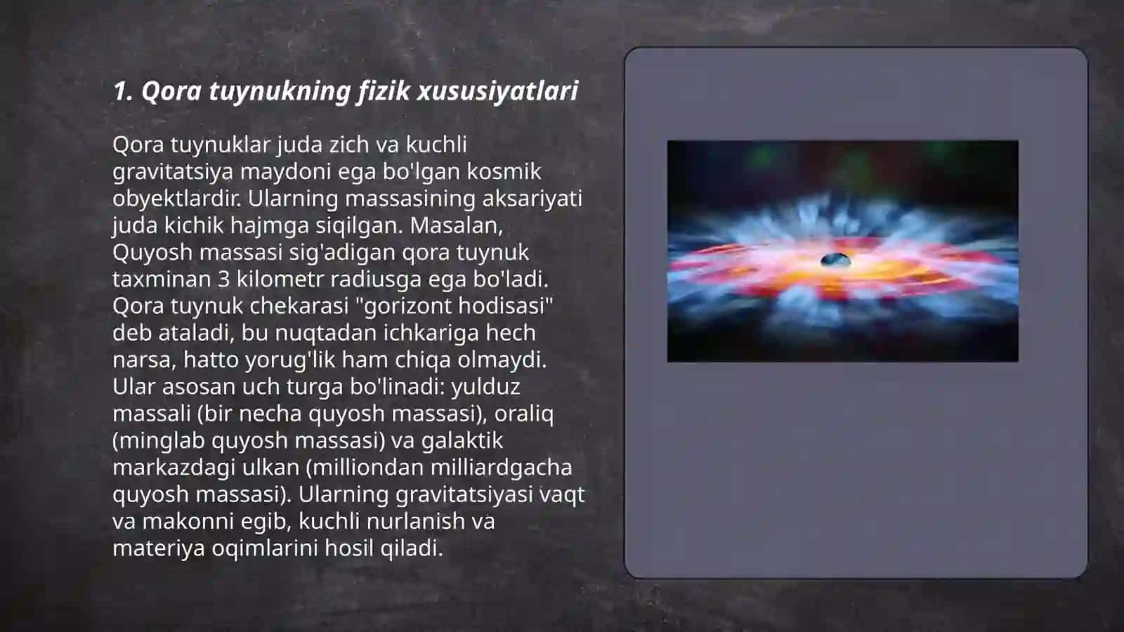 Qora tuynuk 3