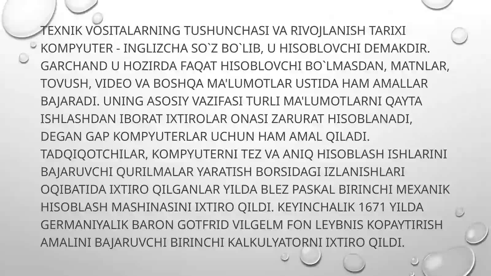 Texnik Vositalar va Ularning Rivojlanib Borish Tendentsiyalari 3