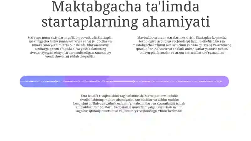Maktabgacha TaʼLim Faoliyatida Start.Up Loyihalarni Ishlab Chiqish 3