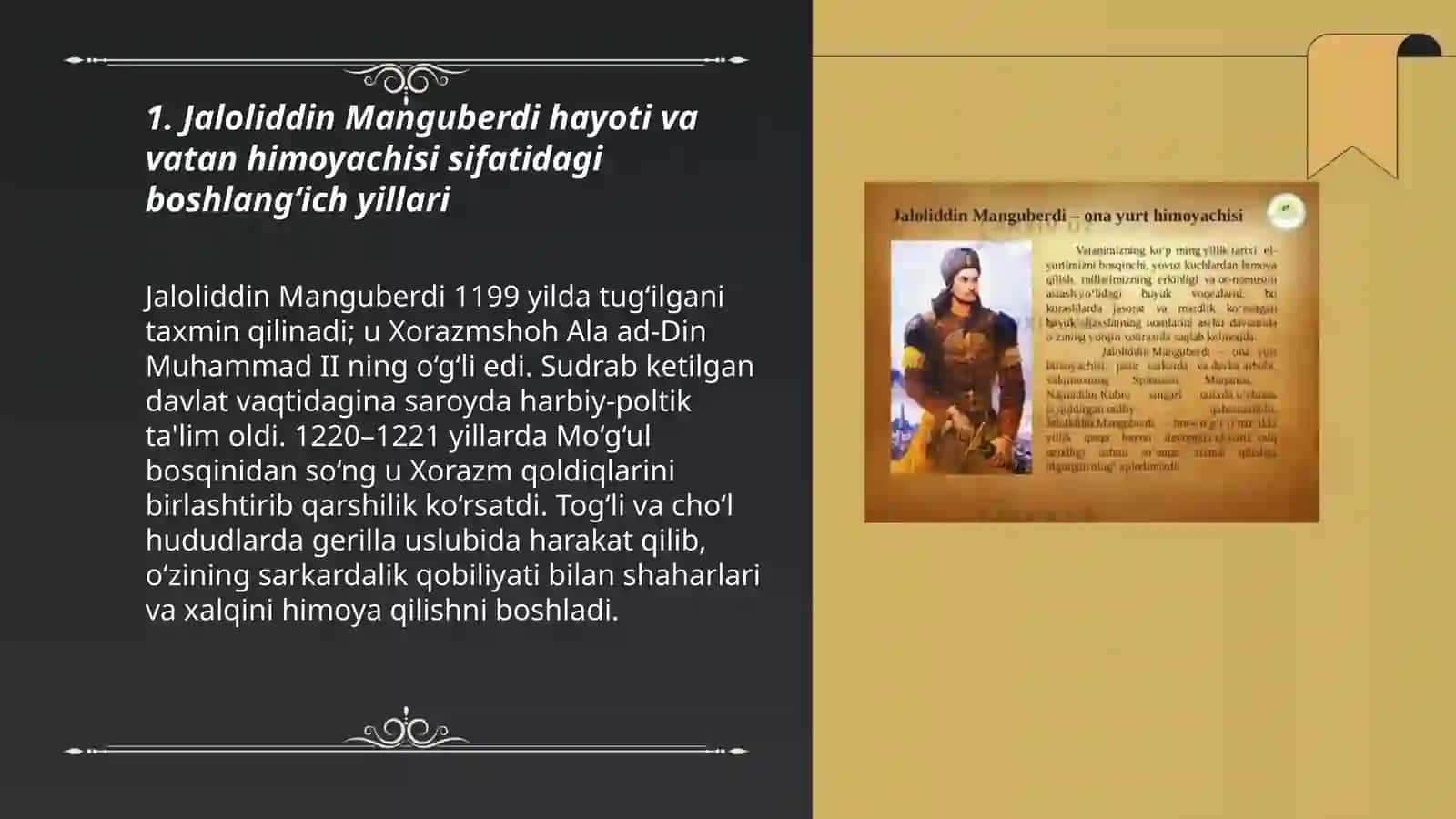 Jaloliddin Manguberdi - Vatan himoyachisi 3