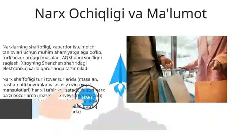 Narx isteʼmolchi hulq atvorini belgilovchi omil sifatida 3