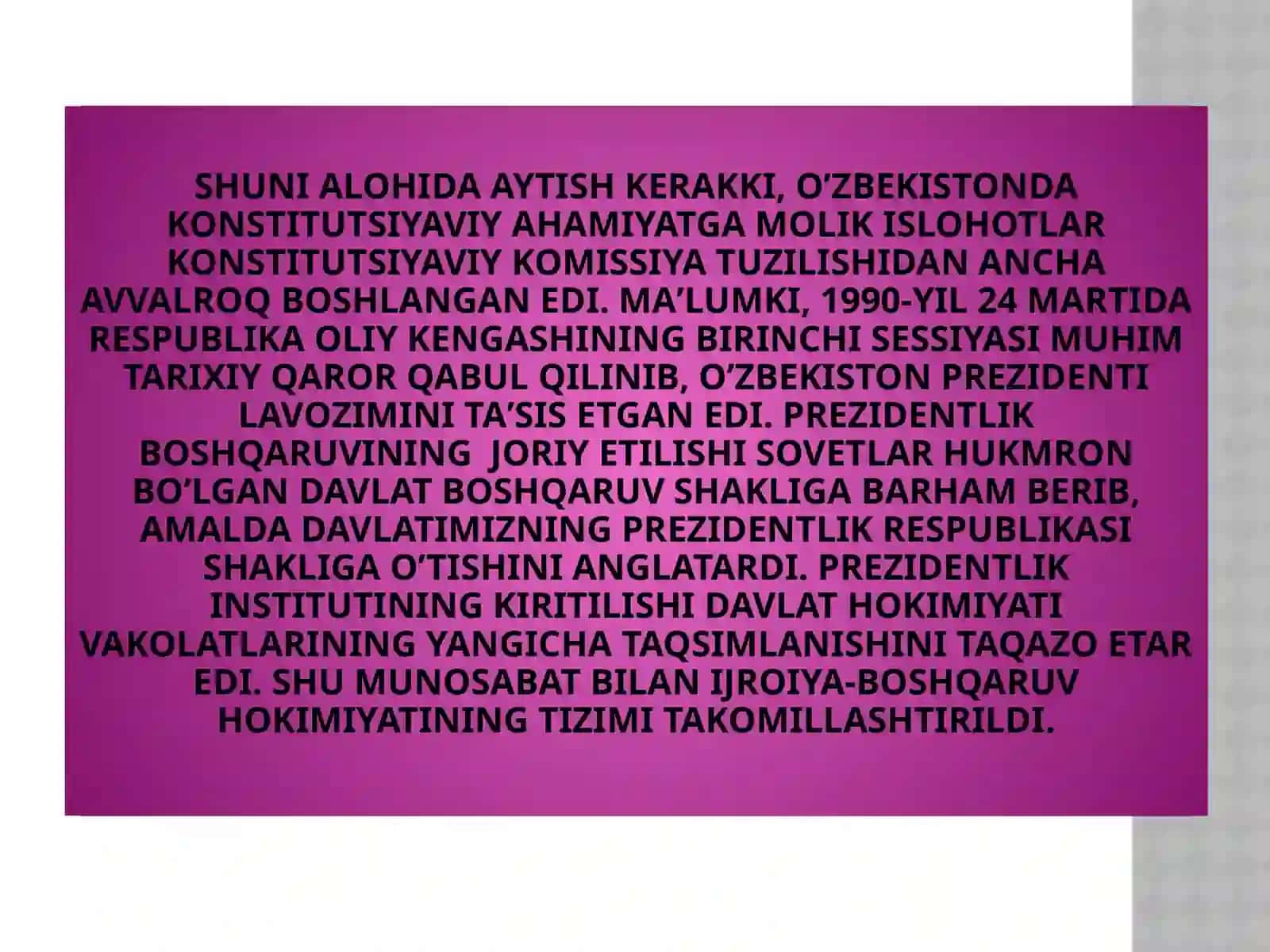 O’zbekiston Respublikasi Mustaqillak deklaratsiyasi 3