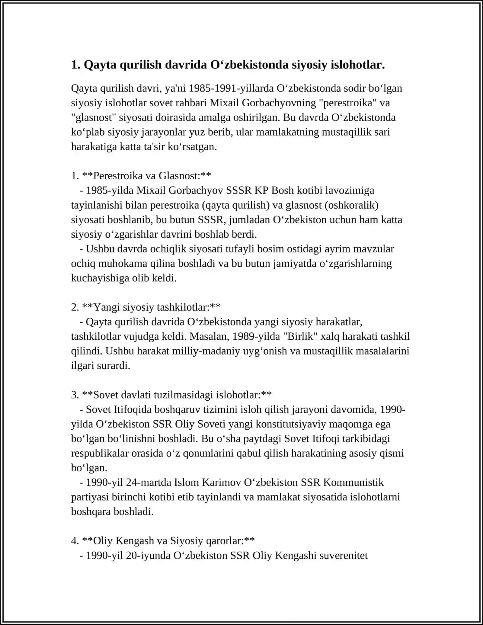QAYTA QURULUSH ISHLARIDA ÕZBEKISTONDAGI IJTIMOIY SIYOSIY VAZIYAT 3