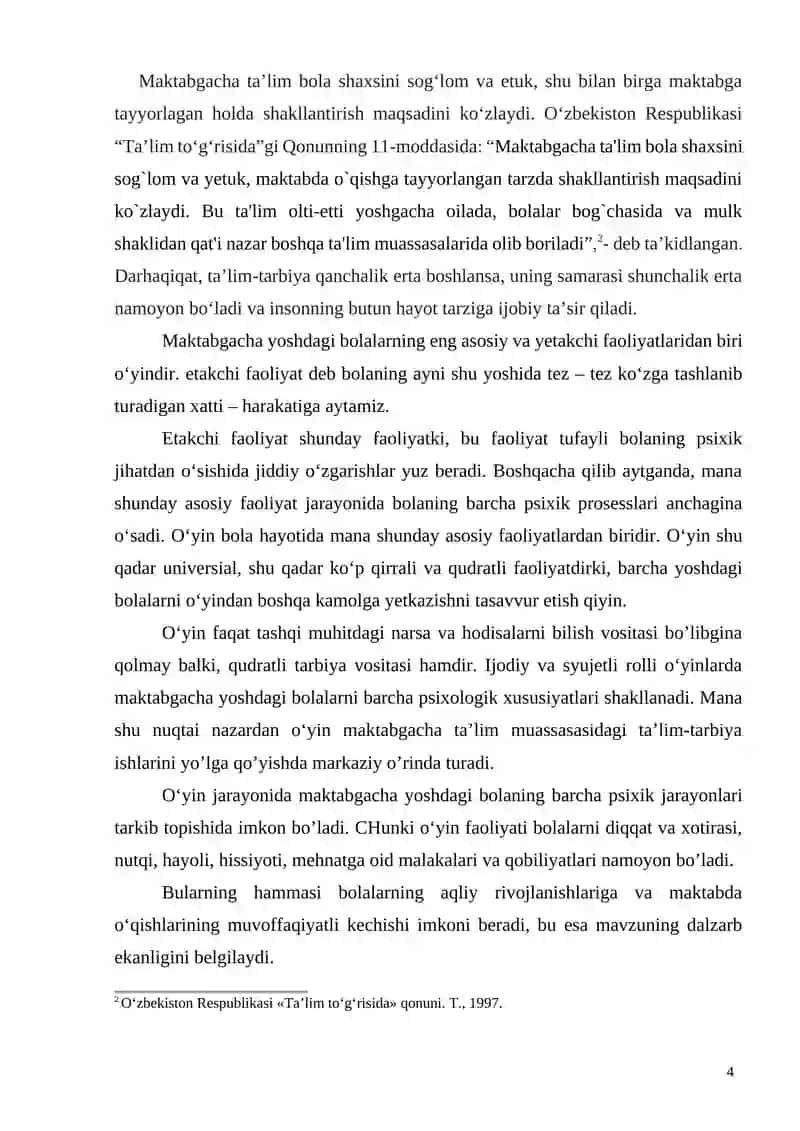 Bolalarda syujetli-rolli o'yinlarni loyihalashtirish 3