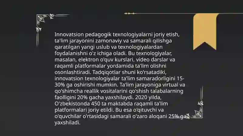 O'qituvchining innovatsion faoliyati 3