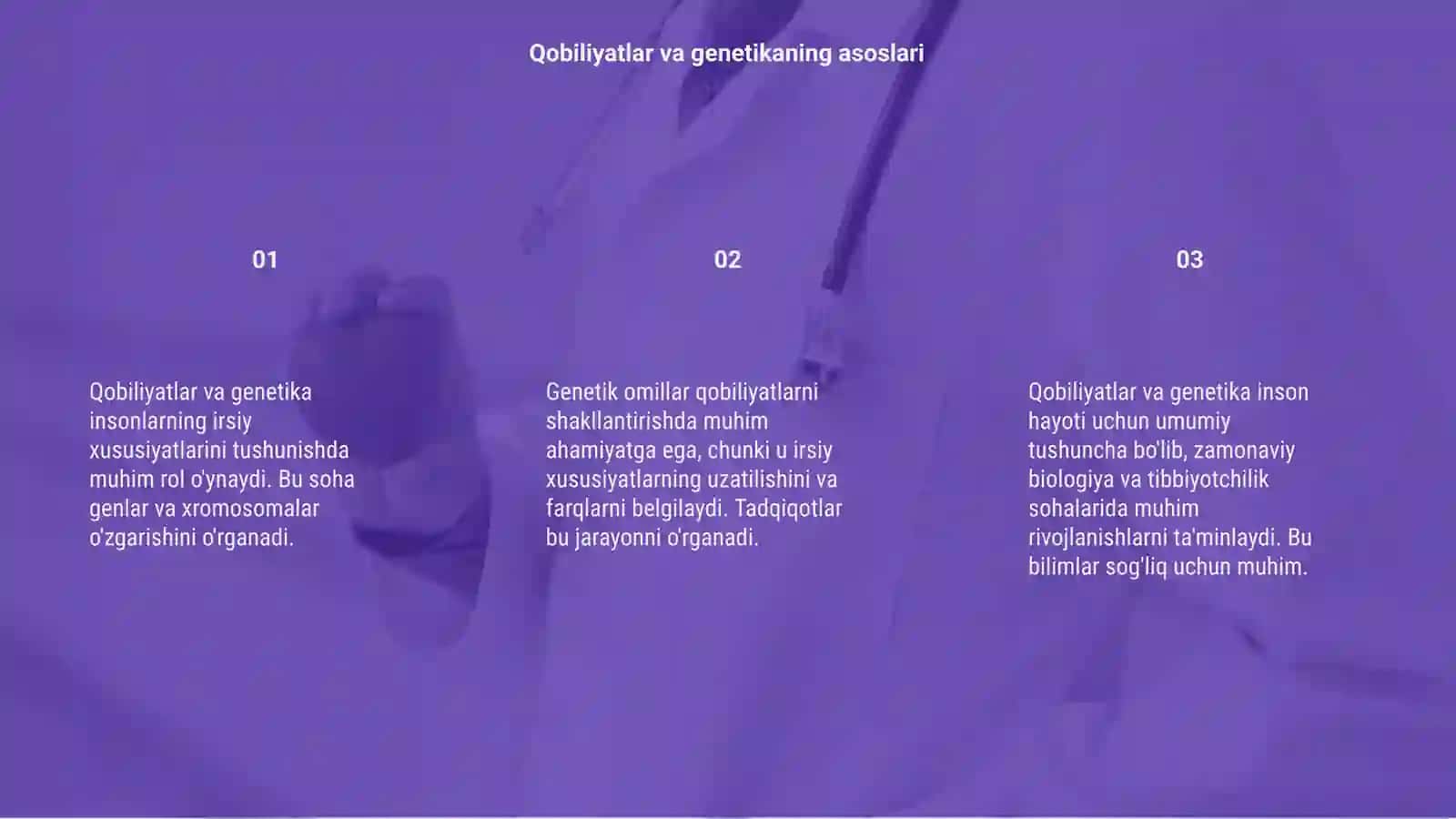 Qobiliyatlar va genetika 3