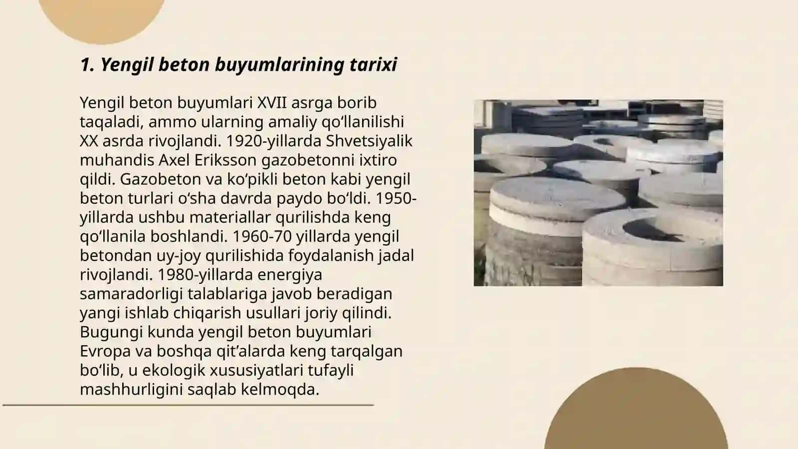 Yengil beton buyumlari 3