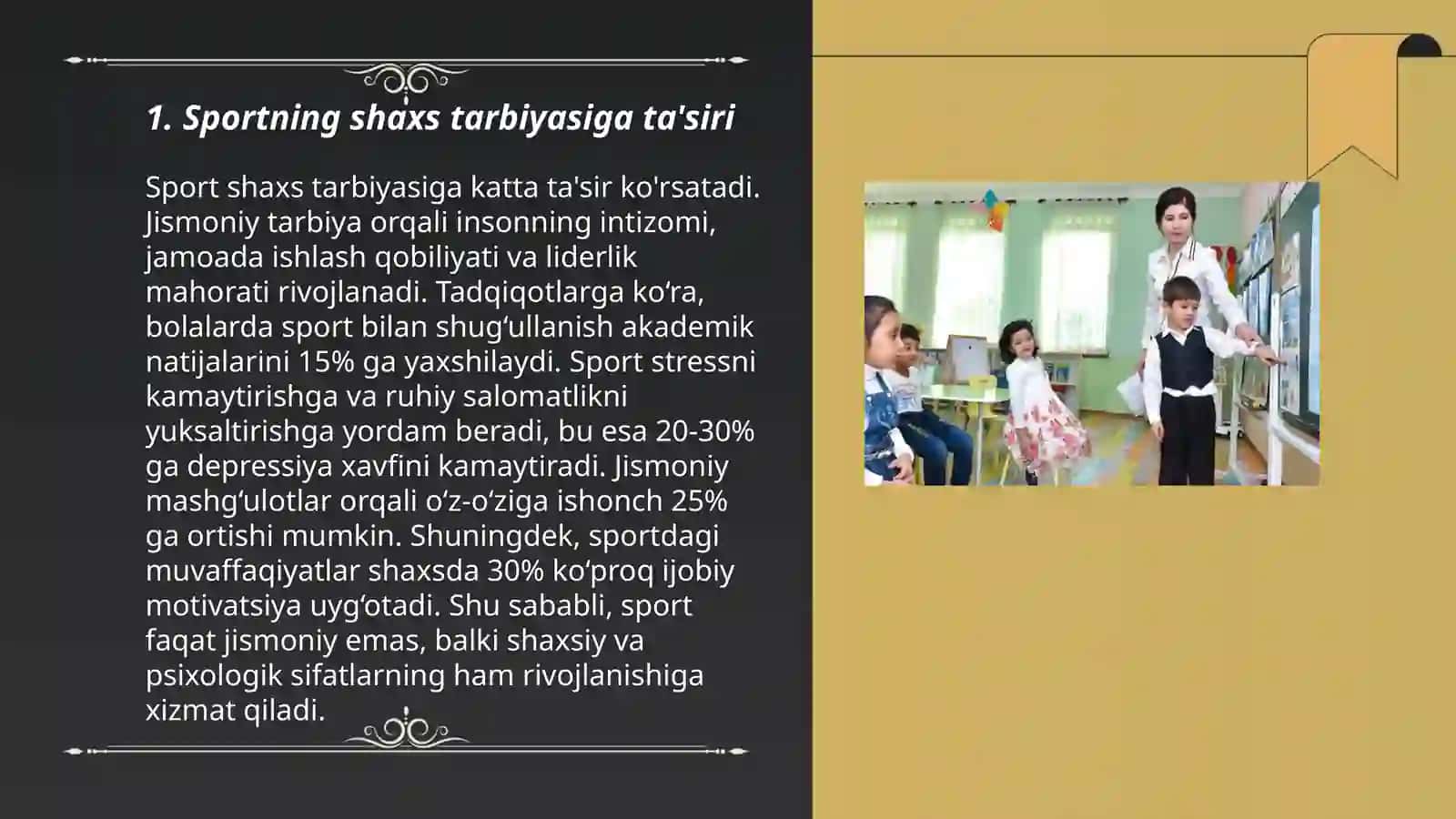 Shaxsni TARBIYALASH VA SHAKILLANISHIGA SPORT JAMOASINING TA'SIRI 3