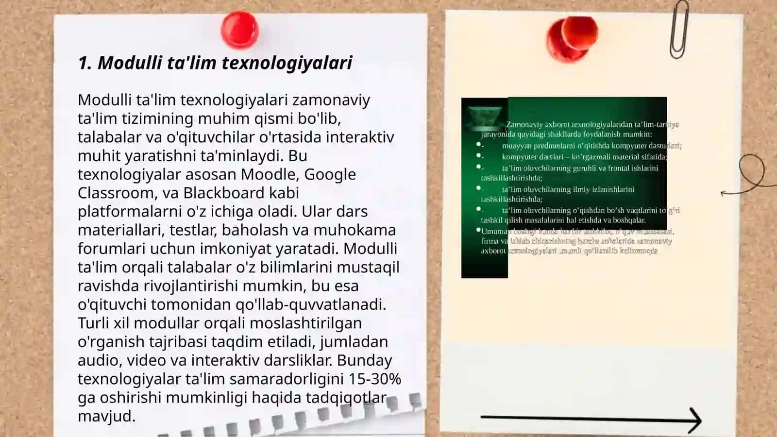 Tabiiy fanlar darslarida zamonaviy pedagogik texnologiyalardan foydalanish 3