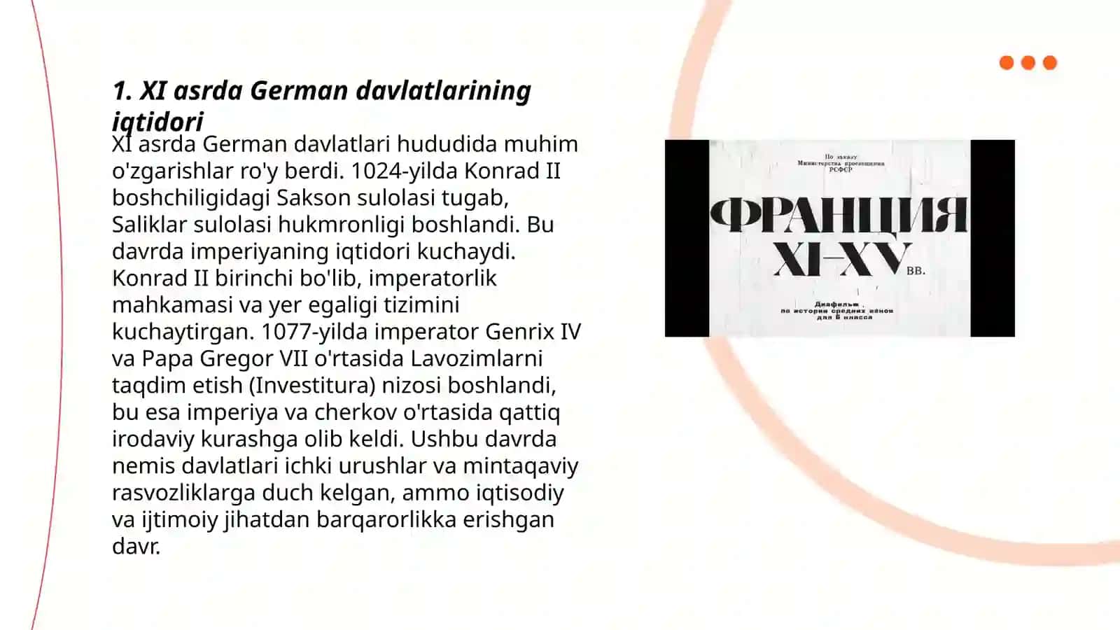 XI-XV asrlarda German davlatlarining rivojlanishi 3