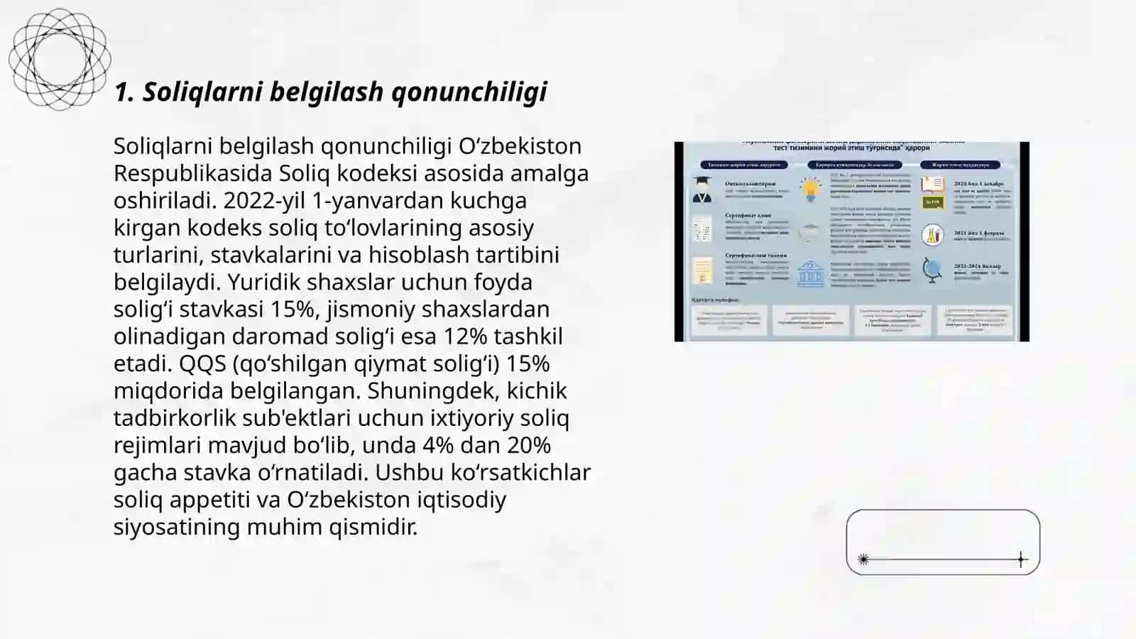 Soliq va yigʻimlarni belgilash va toʻlash tartibi 3