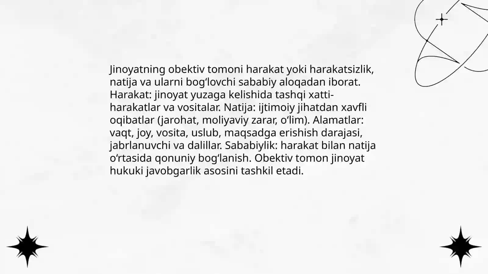 Muayyan jinoyatni sodir etish mexanizmi 3