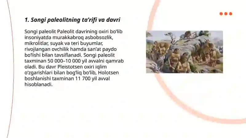 Songi paleolit 3
