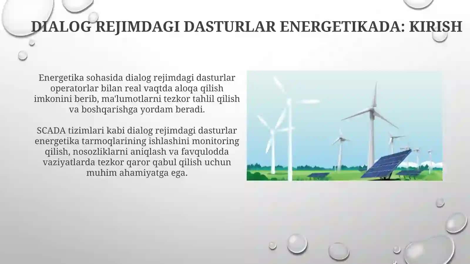 Energetikada dialog rejimdagi dasturlar 3