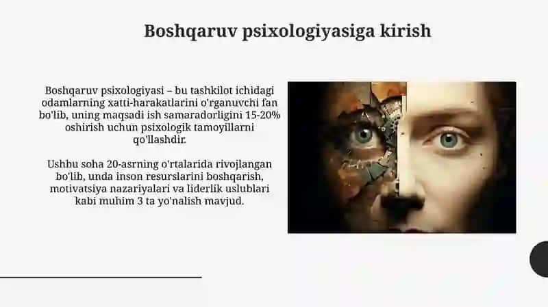 Boshqaruv psixologiyasi 3