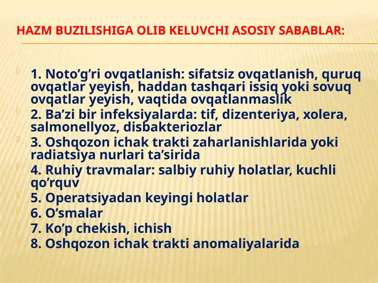HAZM SISTEMASI PATOFIZIOLOGIYASI 3