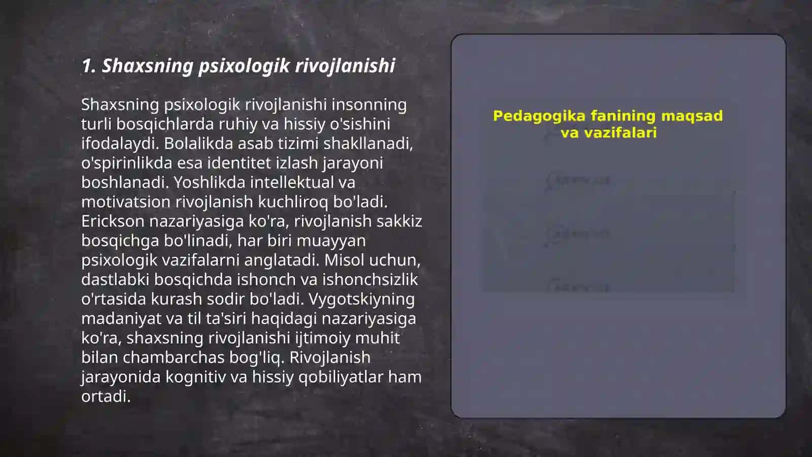 Psixologiya fanining predmeti maqsad va vazifalari 3