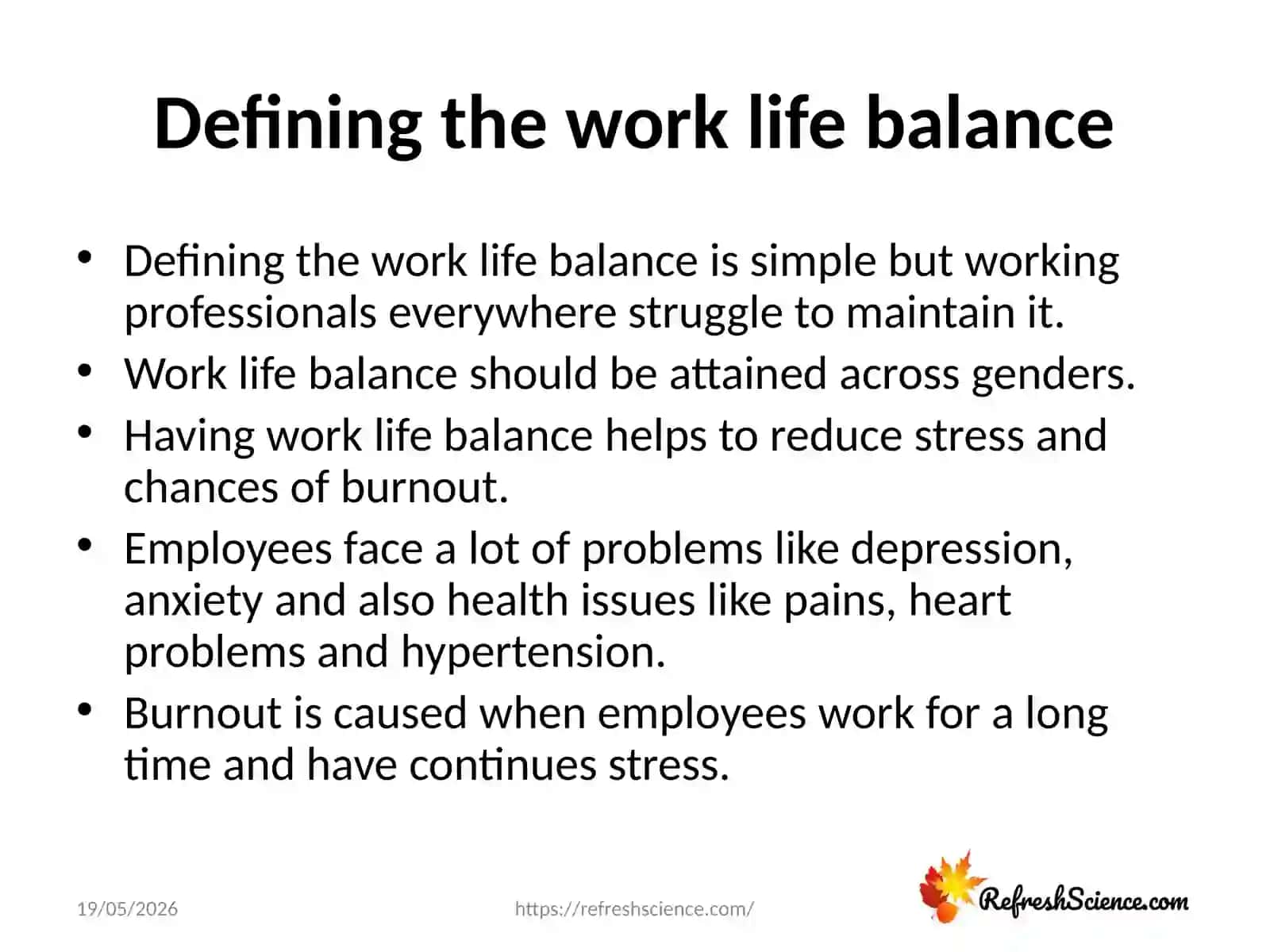 Work Life Balance for Employees 3
