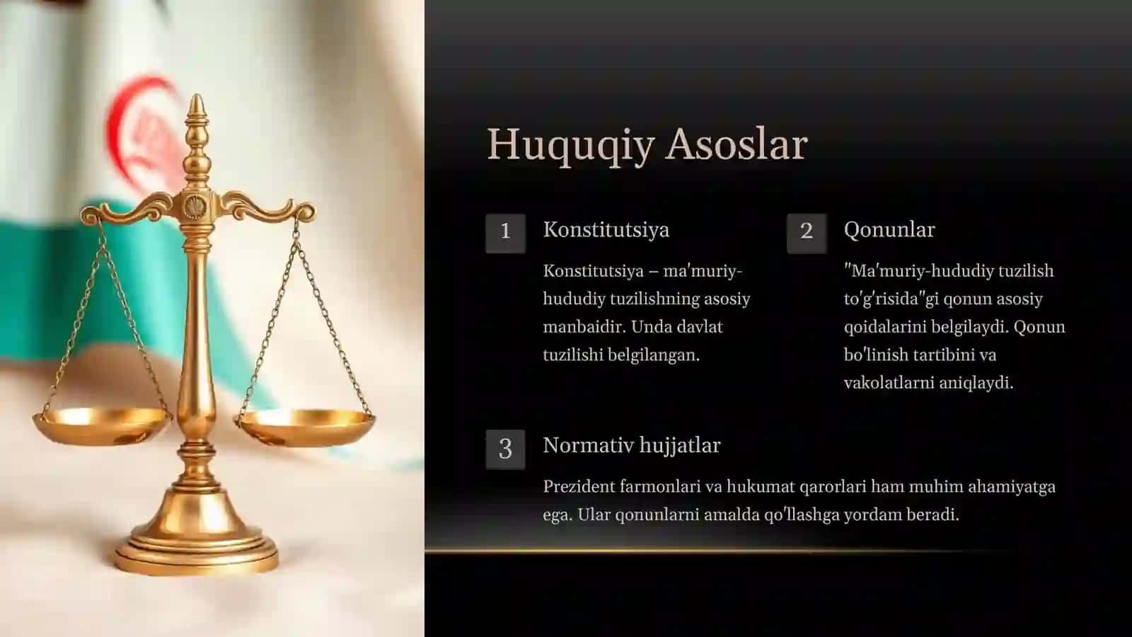 Ma'muriy-Hududiy Bo'linishning Huquqiy Asoslari 3