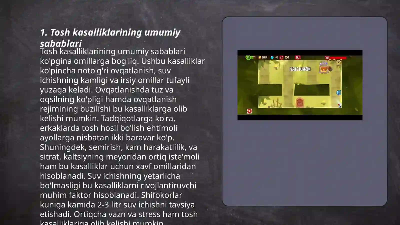 Tosh kasalikllarining kimyoviy asoslari 3