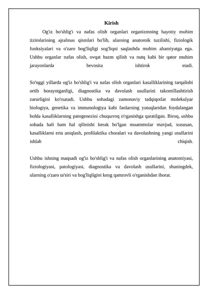 Og'iz bo'shlig'i va nafas olish organlarining anatomiyasi va fiziologiyasi 3