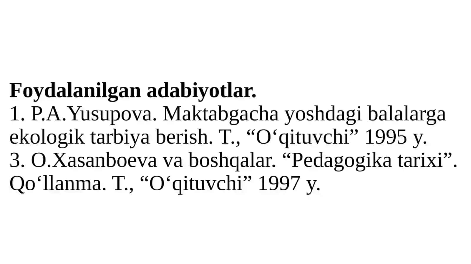 Maktabgacha ta’lim tashkilotlarida tabiat bilan tanishtirish ishlarini tashkil etish 3