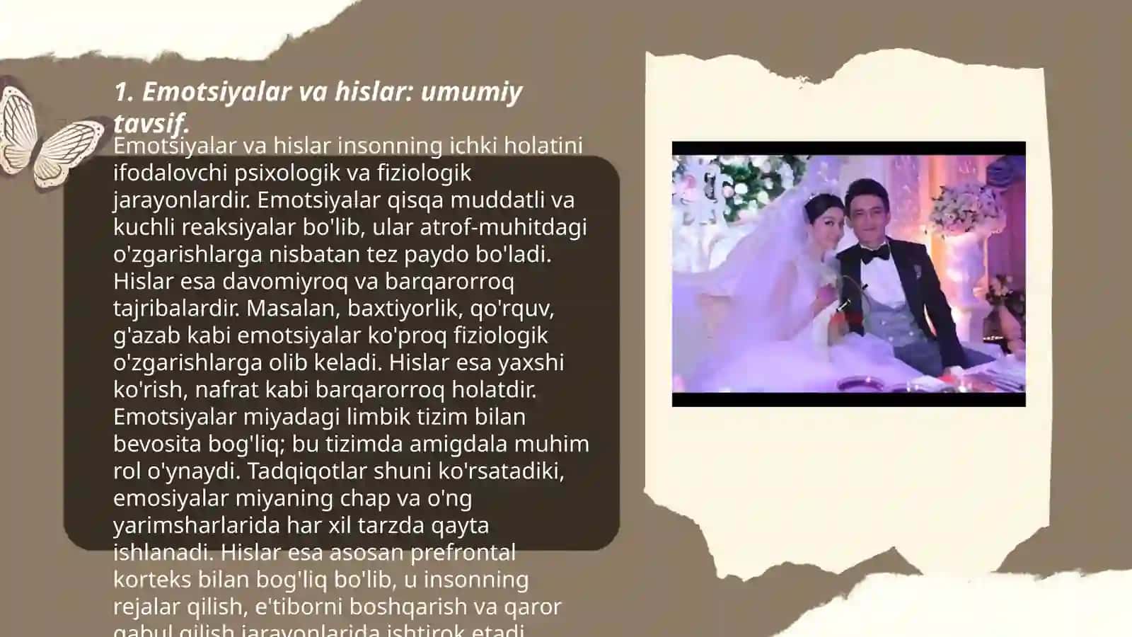 Har xil emotsiyalar va hislarning tavsifi 3