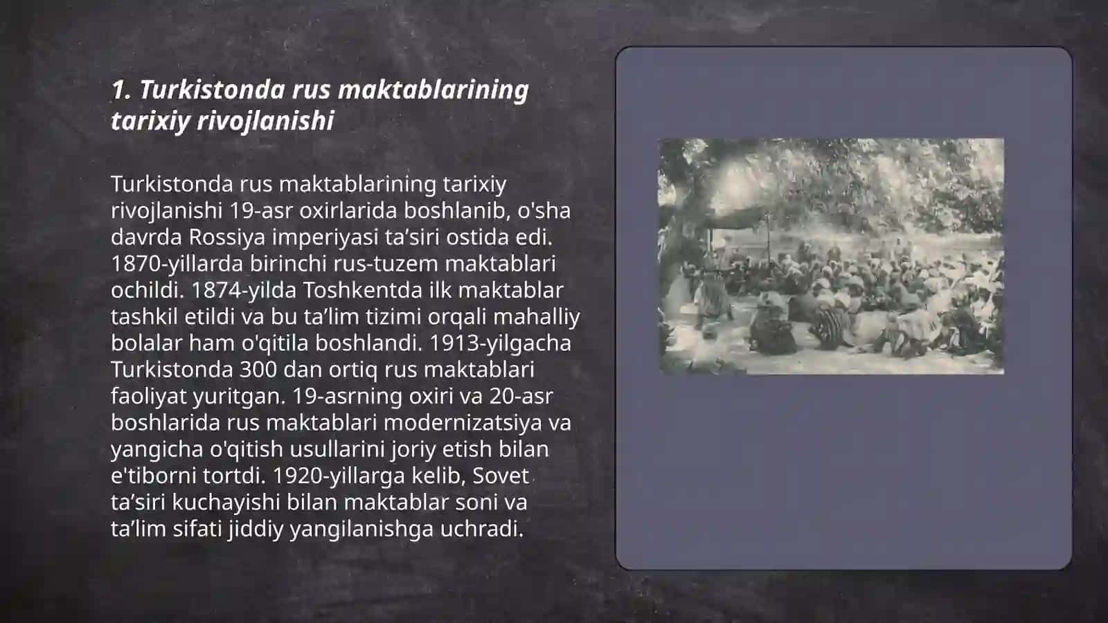 Turkistonda rus maktablarining tarixiy rivojlanishi 3