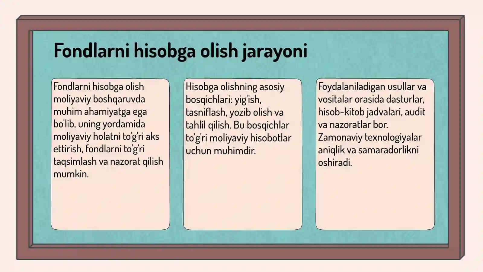 Kutubxona dondlarini boshqarish 3