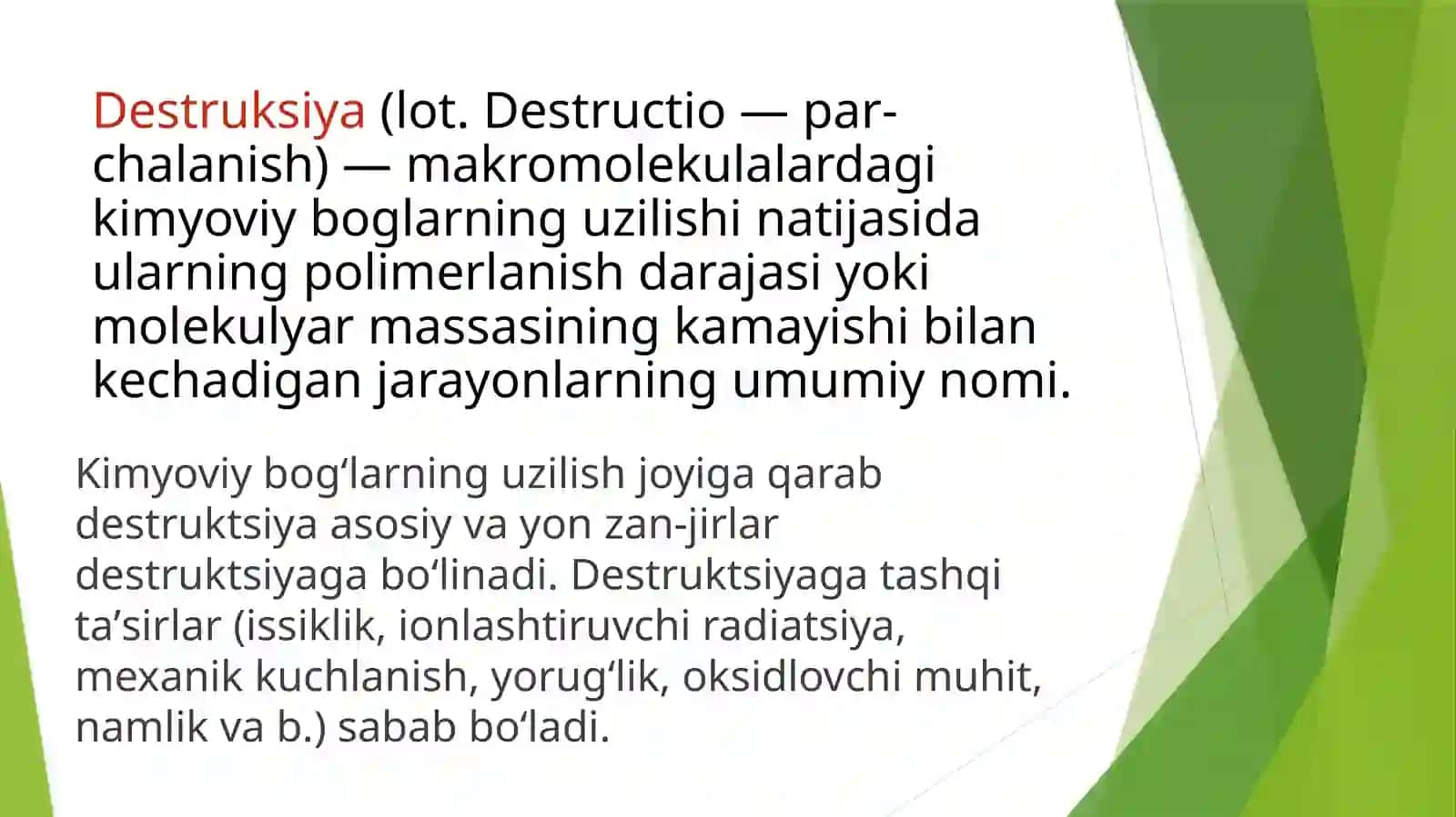 Fizik-mexanik destruktsiya va biologik destruktsiya 3