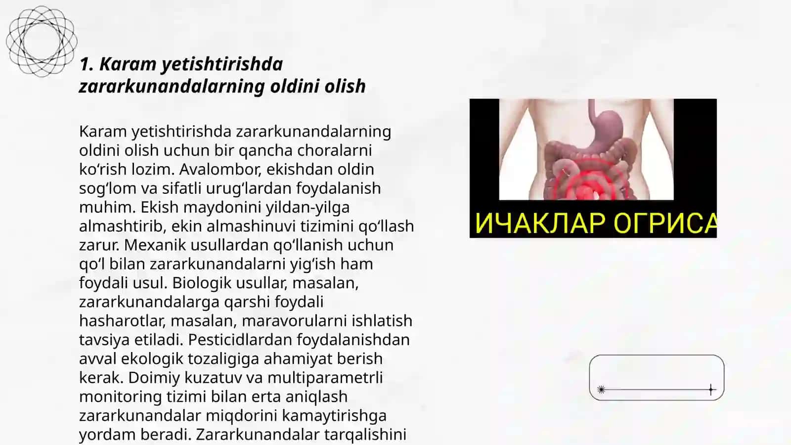 Karam va lavlagi kasalliklari 3