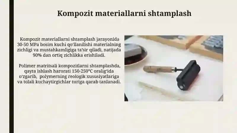 Materiallarni shtamplash 3