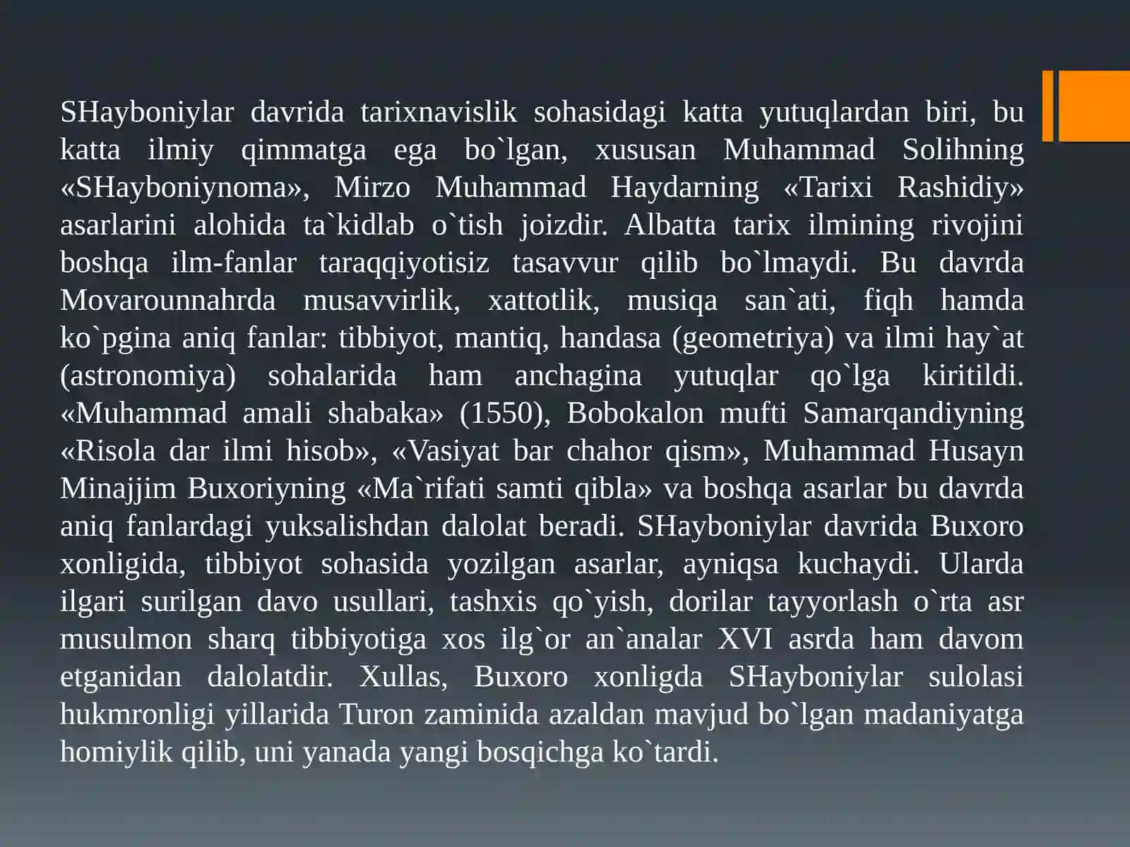 O‘rta Osiyo xonliklari tarixi va tarixshunosligi 3