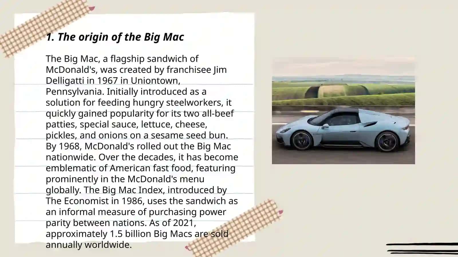 The Origin of the Big Mac 3