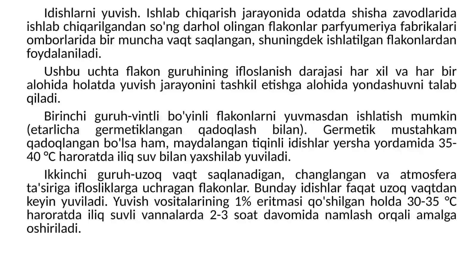 PARFYUMERIYA-KOSMETIKA MAHSULOTLARINI PET VA SHISHA IDISHLARGA QADOQLASH 3