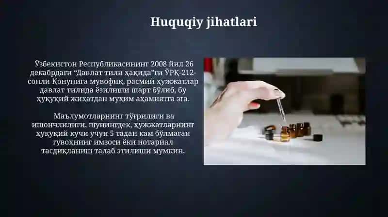 Rasmiylashtirish tamoyillari 3