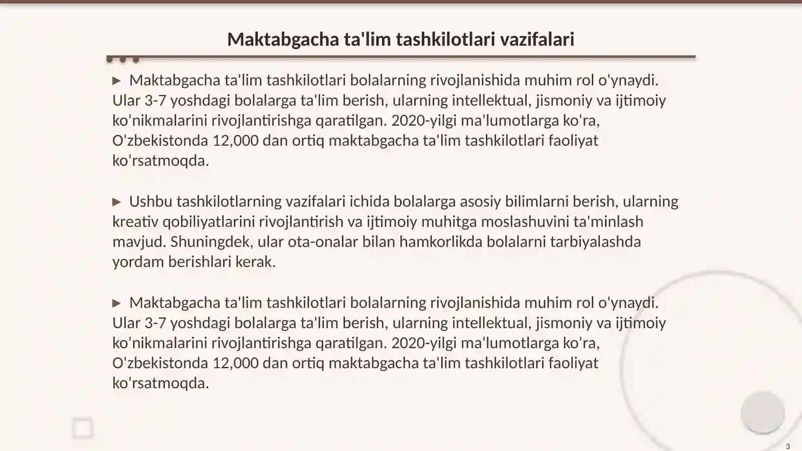 Maktabgacha yoshdagi bolalarni tarbiyalashda maltabgacha ta'lim tashkiloti va oilaning interaktiv shakllari 3