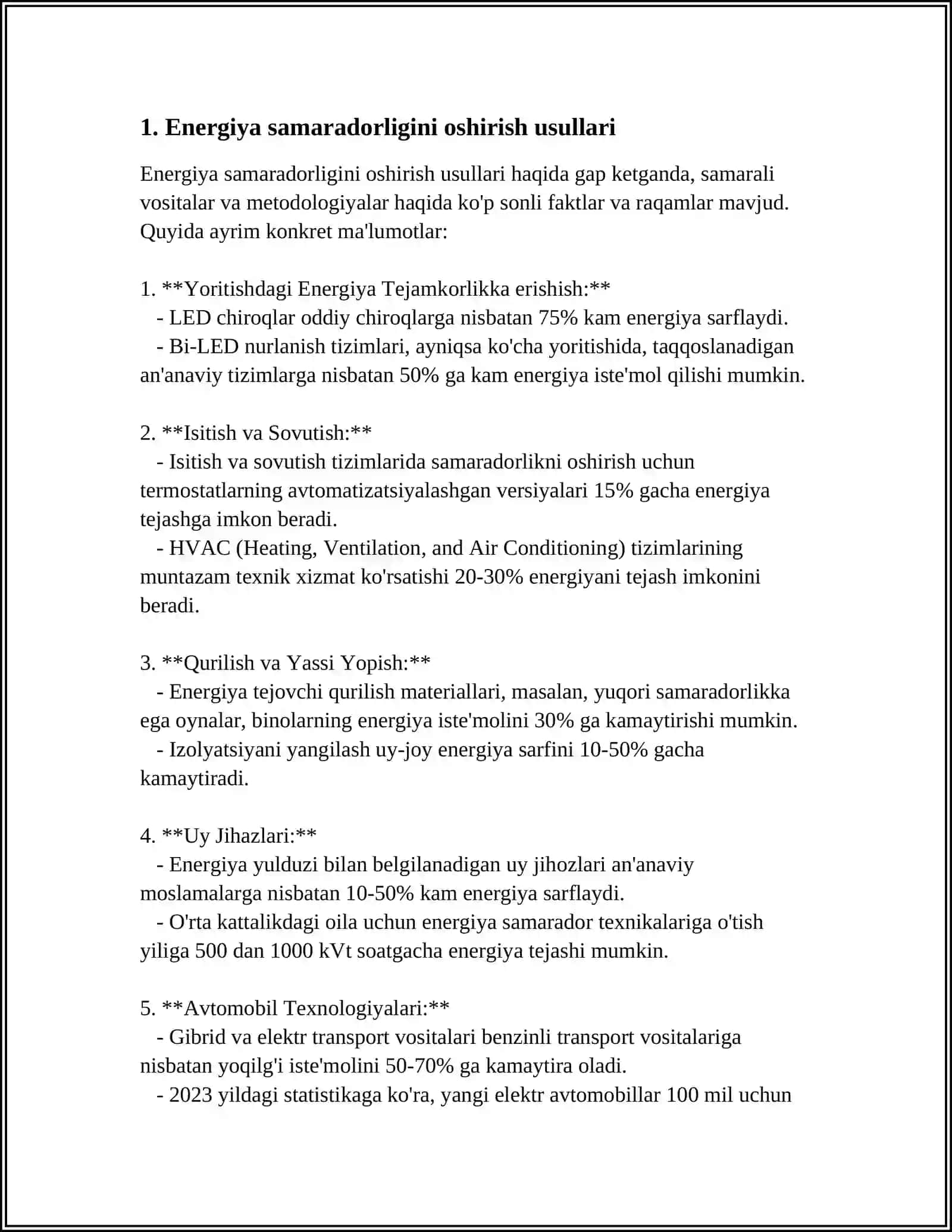 SANOAT KORXONALARI RESURSLARI SAMARADORLIGINI OSHIRISH YO’LLARI 3