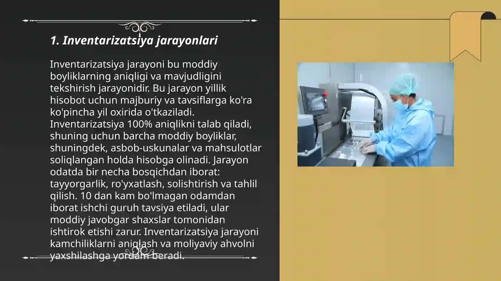 Inventarizatsiya jarayonlari 3