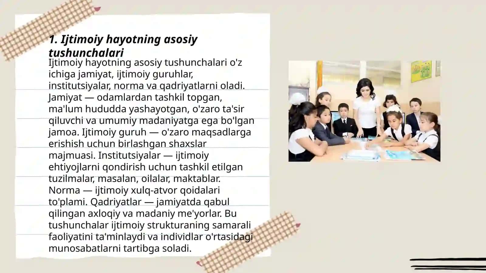 Ijtimoiy hayot va ijtimoiy tarbiya masalalari 3