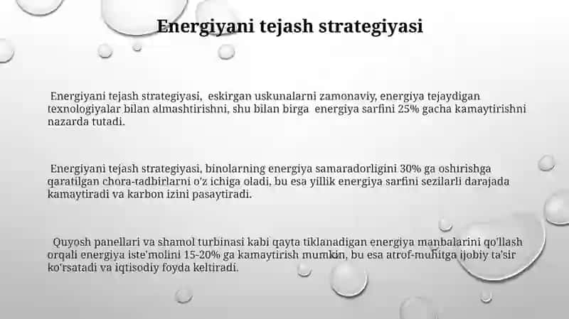 Tannarxni kamaytirish uchun resurslardan samarali foydalanish 3